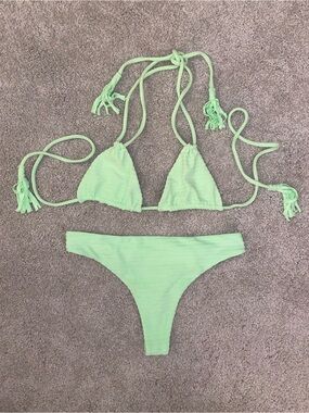 Acacia Swimwear Naupaka Terry Bikini Set